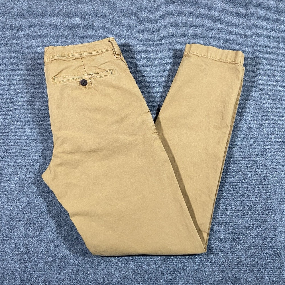 American Eagle Chino Pants Mens Size 30x31 Slim Fit Brown Tan‎ Next Level Flex